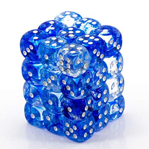 Chessex 27866 Dice, Dark Blue W/White von Chessex