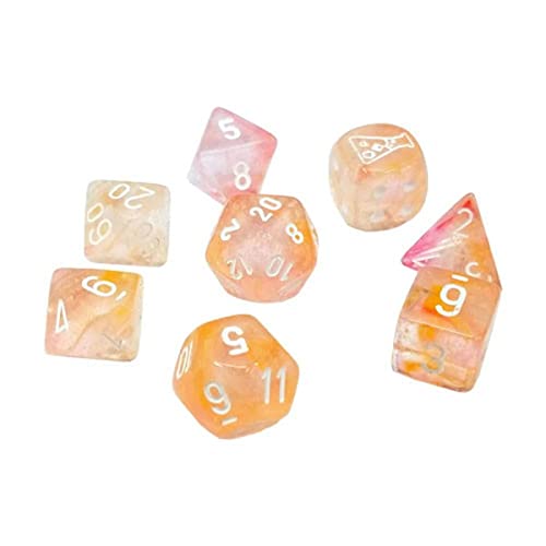 Chessex Lab Dice 4-7 Die Set Nebula Supernova/White Luminary Chessex Lab Dice 4-7 Die Set Nebula Supernova/White Luminary von Chessex