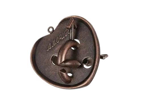 Chessgammon Metal Eros Lock Magic Brain Teaser Puzzle von Chessgammon