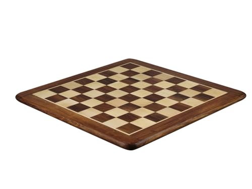 Massives handgefertigtes Sheesham-Schachbrett, 40,6 cm von Chessgammon