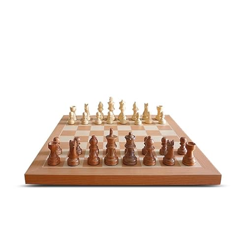 Chessnut Air + elektronisches Schach-Set, ein prächtiges Holz-Schachbrett mit zusätzlichen Königinnen und LEDs, AI adaptives elektronisches Schachspiel und App mit Computer-Schachbrett von Chessnut