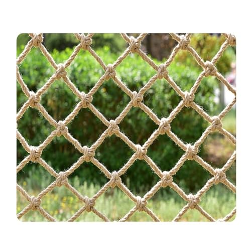 Balkonnetz Schutznetz Seilnetz Zaunnetz Gartennet 8mm Kletternetz für drinnen und draußen Balkontreppe Sicherheitsnetz Robustes Mesh-Material Frachtnetz Deckendekornetz Isolationsnetz Pflanzendekorat von Chfkun