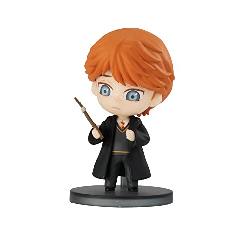 Chibi Masters Bandai Ron Weasley Figur, 8 cm beschädigter Zauberstab, Harry-Potter-Sammelgeschenk von Chibi Masters