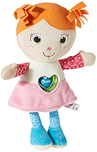 Chicco 00007942000000 Kuschelpuppe First Love, Mehrfarbig von Chicco