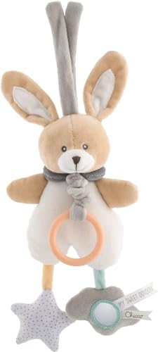 Chicco 00009713000000 Hase HÄSCHEN SPIELUHR DOU, Einfarbig, beige, Small von Chicco