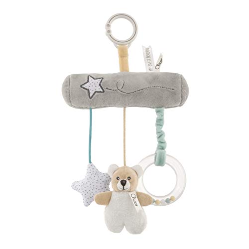 Chicco 00009715000000 TEDDYBÄR Mobile (FÜR UNTERWEGS) DOU, Mehrfarbig von Chicco