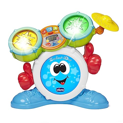 Chicco ROCKBAND Schlagzeug Babys Musikspielzeug, Lernspielzeug Schlagzeug Kinerspielzeug, ab 1 Jahr Chicco ROCKBAND Schlagzeug Babys Musikspielzeug, Lernspielzeug Schlagzeug Kinerspielzeug, ab 1 Jahr von Chicco