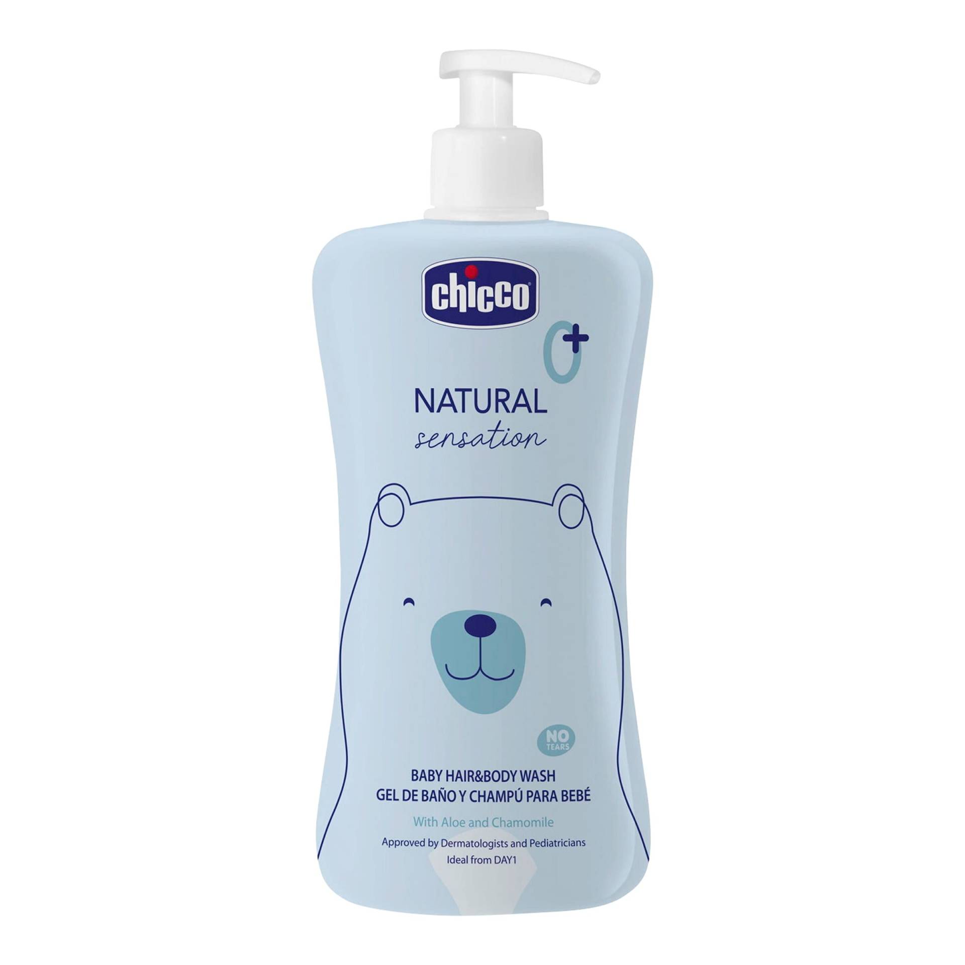 Chicco Baby Shampoo & Körperbad - ohne Tränen, 500 ml von Chicco