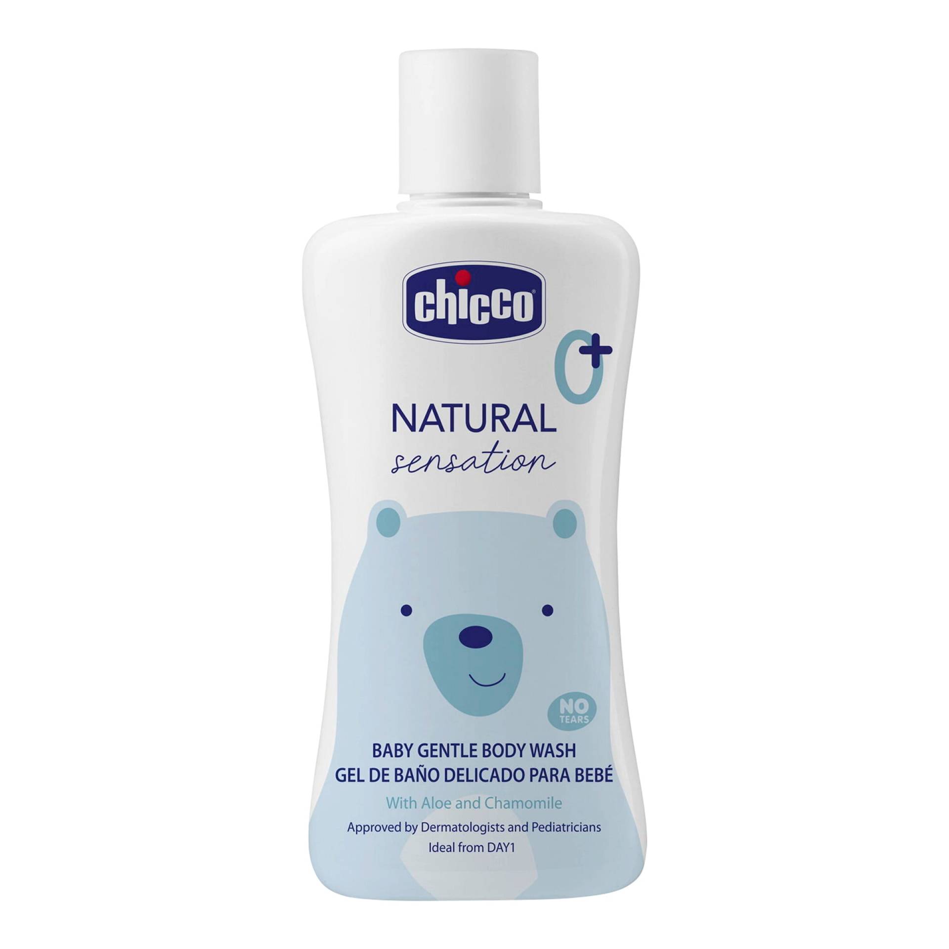 Chicco Baby sanftes Körperbad - ohne Tränen, 200 ml von Chicco