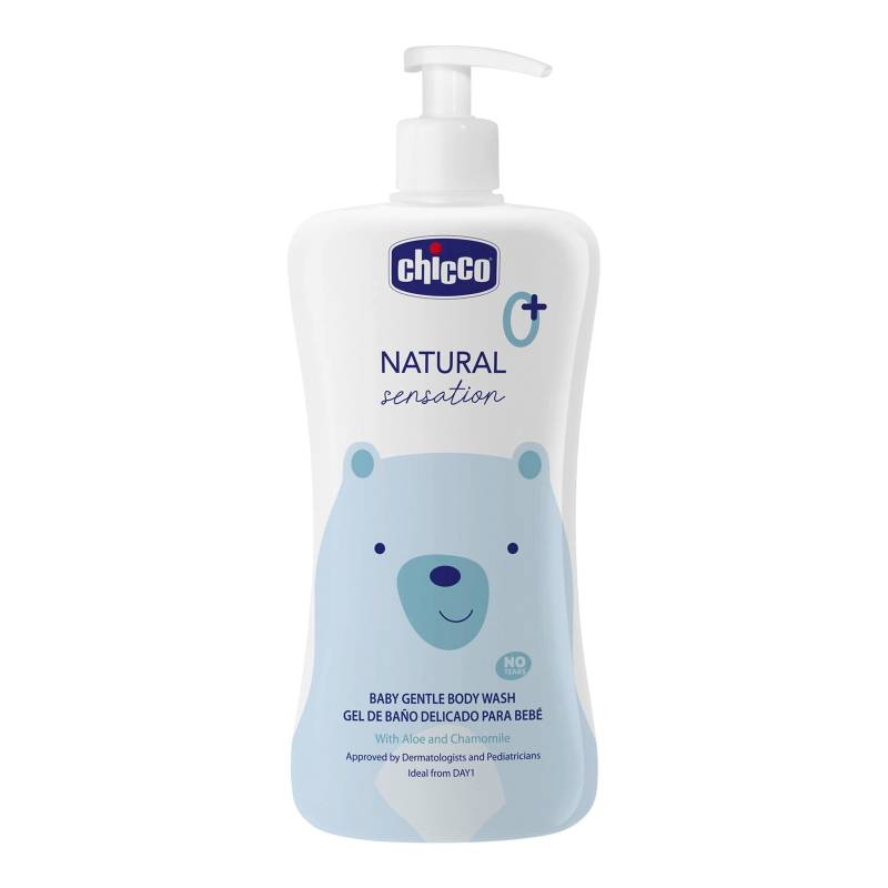 Chicco Baby sanftes Körperbad - ohne Tränen, 500 ml von Chicco