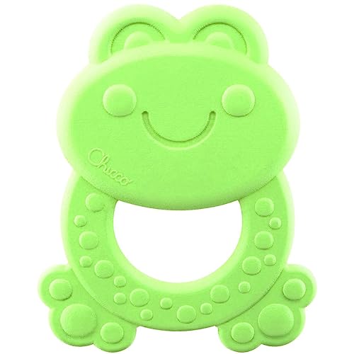 Chicco Beißring Frosch "Burt" - Eco+, 3-18 Monate von Chicco