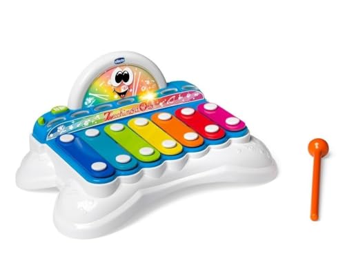 Chicco FLASCHY das Xylophon, Babys Musikspielzeug, Lernspielzeug Xylophon Babyspielzeug, ab 1 jahr, Talla única Chicco FLASCHY das Xylophon, Babys Musikspielzeug, Lernspielzeug Xylophon Babyspielzeug, ab 1 jahr, Talla única von Chicco