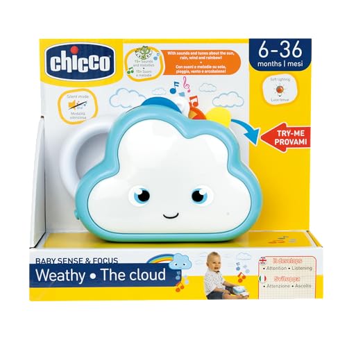 Chicco Gioco Educativo Lernspiel, Weathy The Cloud, Einheitsgröße von Chicco