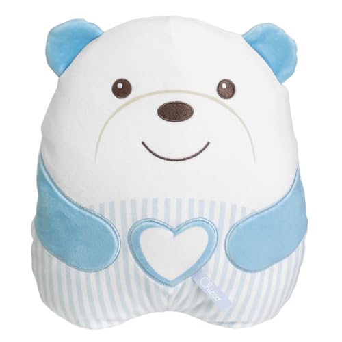 Chicco Kuscheltier Cuddly Meditation Bear, weicher elektronischer Plüsch Teddybär für Kinder, weiche Füllung, 20 Minuten entspannende und Meditative Musik, sanftes Licht, 0 Monate +, Hellblau Chicco Kuscheltier Cuddly Meditation Bear, weicher elektronischer Plüsch Teddybär für Kinder, weiche Füllung, 20 Minuten entspannende und Meditative Musik, sanftes Licht, 0 Monate +, Hellblau von Chicco