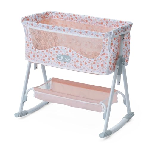 Chicco Next to Me Wiege für Puppen, für Kinder ab 3 Jahren, Spielzeugwiege, höhenverstellbar, mit Metallgestell und realistischen Details, einfach zusammenzubauen, mit Schaukel- oder Feststellfunktion Chicco Next to Me Wiege für Puppen, für Kinder ab 3 Jahren, Spielzeugwiege, höhenverstellbar, mit Metallgestell und realistischen Details, einfach zusammenzubauen, mit Schaukel- oder Feststellfunktion von Chicco