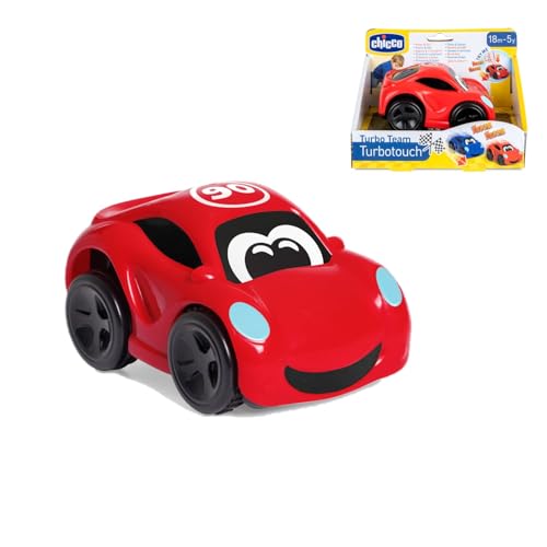 Chicco Turbo Touch Rennwagen, Spielzeugauto für Kinder, mit realistischen Geräuschen, Vibrations-Effekt, Reichweite bis zu 8 Meter, Sportwagen, Farbe Rot, Spielautos für Kinder, ab 2 Jahren+ Chicco Turbo Touch Rennwagen, Spielzeugauto für Kinder, mit realistischen Geräuschen, Vibrations-Effekt, Reichweite bis zu 8 Meter, Sportwagen, Farbe Rot, Spielautos für Kinder, ab 2 Jahren+ von Chicco