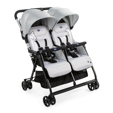 chicco Zwillingsbuggy Ohlala Twin Silver Cat von Chicco