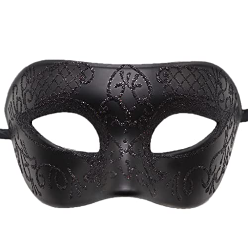 Chickwino Maskerade Maske Vintage Phantom der Oper Half Face Halloween Karneval Party Ball Maske Fasching Maskenball, Schwarz Chickwino Maskerade Maske Vintage Phantom der Oper Half Face Halloween Karneval Party Ball Maske Fasching Maskenball, Schwarz von Chickwin