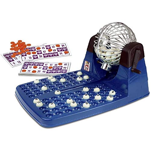 Chicos - Lottery Bingo Spiel Erwachsene 48 Cards Deluxe | Lotto Machine (20805) von Chicos