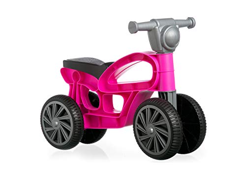 Chicos - Mini Custom Lauflernrad ab 1 Jahr | Kinder Laufrad für 12-24 Monate Baby praktisches und sicheres mit 4 Rädern | Kinder Spielzeug | Erste Geburtstag Geschenk Purple (36007) von Chicos
