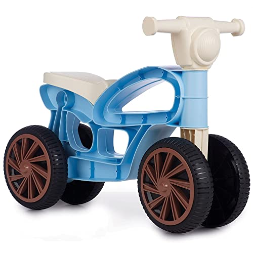 Chicos - Mini Custom Ride-On mit Vier Rädern für Stabilität | Baby Balance Bike für 10 Monate und mehr, Baby-Motorrad-Spielzeug für 1 Jahr alt (36013) von Chicos