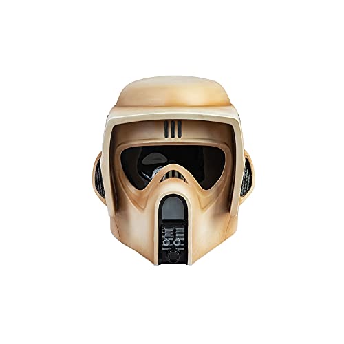 Chiefstore Scout Trooper Helm Stormtrooper Vollkopf Maske Mandalorian Cosplay Merchandise für Herren Erwachsene Halloween Kleidung Zubehör von Chiefstore