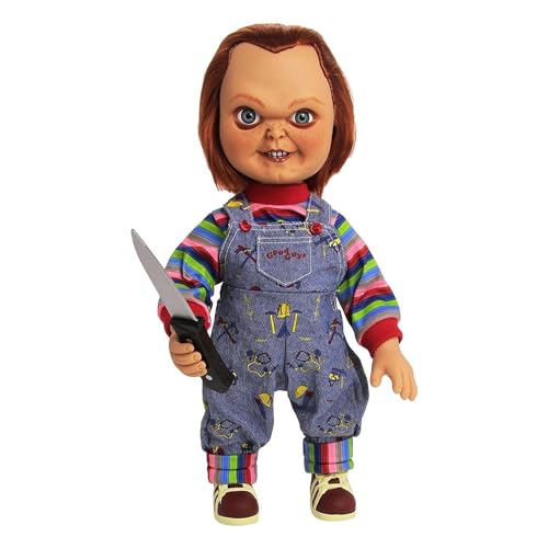 Child's Play MZ78002 Kinderspiel 37 cm Good Guy Chucky Puppe mit Sound 37 cm Good Guy Chucky Doll with Sound von Mezco