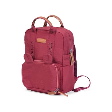 CHILDHOME Kinderrucksack Mini Club Signature Urban Burgundy von Childhome