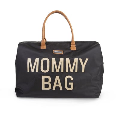 CHILDHOME Mommy Bag Groß Black Gold von Childhome