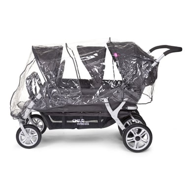 CHILDHOME Regenschutz für Sixseater Transparent von Childhome