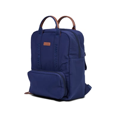 CHILDHOME Wickelrucksack Family Club Signatur Blau von Childhome