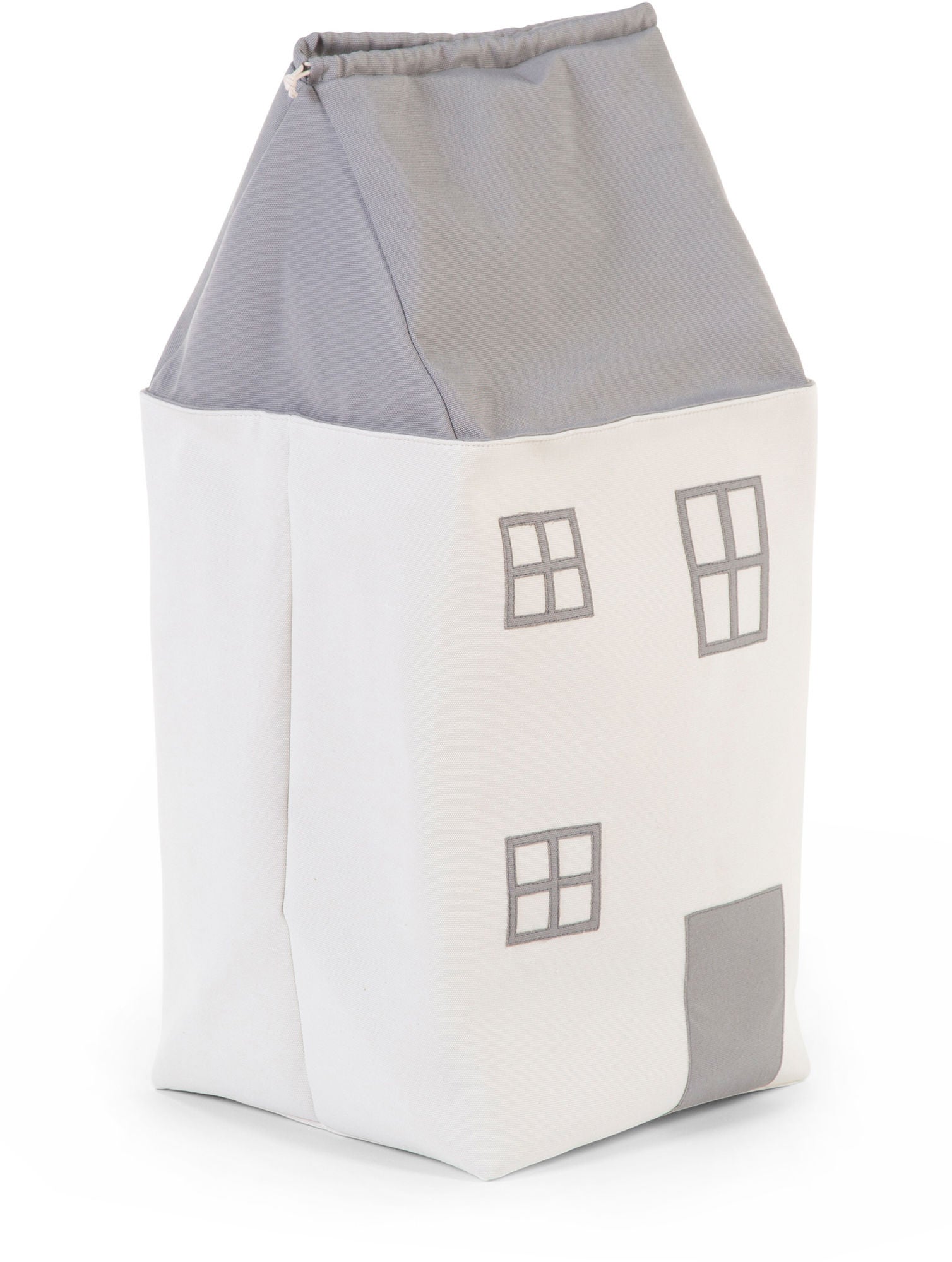 Childhome Aufbewahrungsbox Haus, Grey/White von Childhome