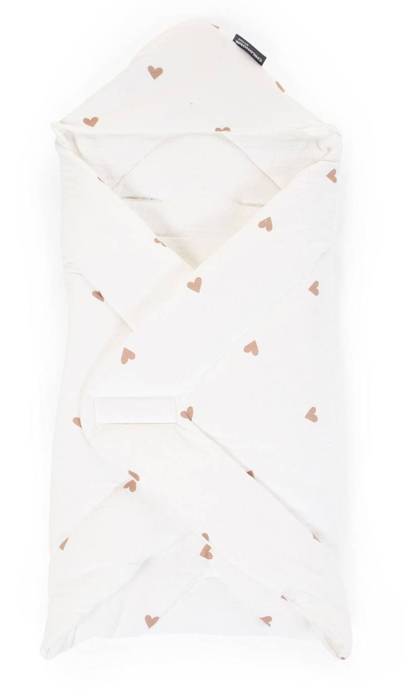 Childhome Swaddle Jersey Hearts von Childhome