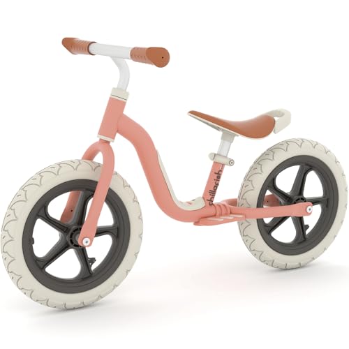 Chillafish Charlie LUX 12" Laufrad für Kleinkinder – Ultraleichtes Balance Bike mit Pannensicheren Reifen, Verstellbarem Sitz und Lenker CPCH05SAL von Chillafish