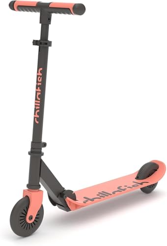 Chillafish Flexxi - Faltbarer 2-Rad-Scooter für Kinder ab 5 Jahren, Roller mit höhenverstellbarem Lenker und integrierter Fußbremse CPFM01FLA von Chillafish