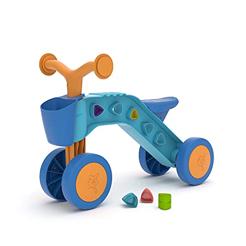 Chillafish ItsiBitsi-Blocks Laufrad, mit Aufbewahrungskorb und Spielblöcken, Lauflernrad mit Korb, für Kinder von 1 – 3 Jahren CPIB02FUS Chillafish ItsiBitsi-Blocks Laufrad, mit Aufbewahrungskorb und Spielblöcken, Lauflernrad mit Korb, für Kinder von 1 – 3 Jahren CPIB02FUS von Chillafish