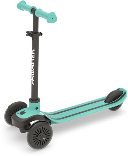 Chillafish Scotti 3-Rad Scooter für Kinder – Lean-to-Steer Roller mit Fußbremse, Roller mit höhenverstellbarem Lenker und ABEC-5 Räder, Abnehmbarer Lenker CPSC01MIN von Chillafish