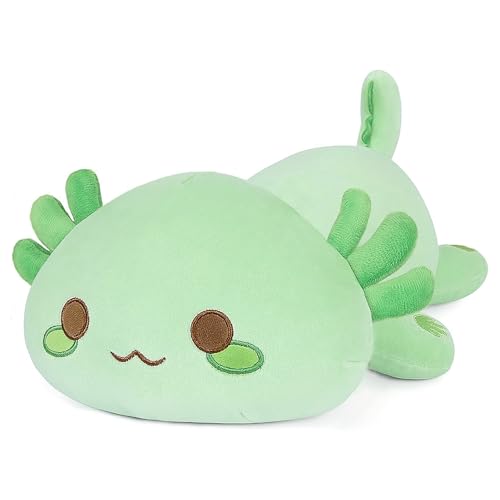 Chingcoo Axolotl Plüschtier, Stofftiere Kawaii Axolotl Kuscheltier Plüsch Axolotl Spielzeug Wurfkissen Kissen, Kawaii Kuscheltier für Kinder Mädchen Jungen, Geburtstag, Weihnachten, Neujahr von Chingcoo