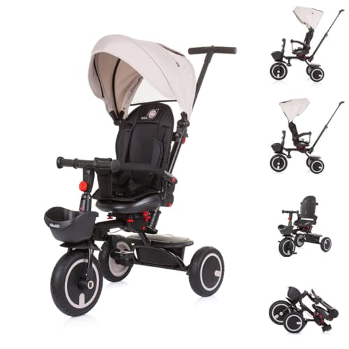 Chipolino Dreirad Quick Fold 2 in 1 faltbar, Sitz umkehrbar, PU-Räder, bis 25 kg Chipolino Dreirad Quick Fold 2 in 1 faltbar, Sitz umkehrbar, PU-Räder, bis 25 kg von Chipolino