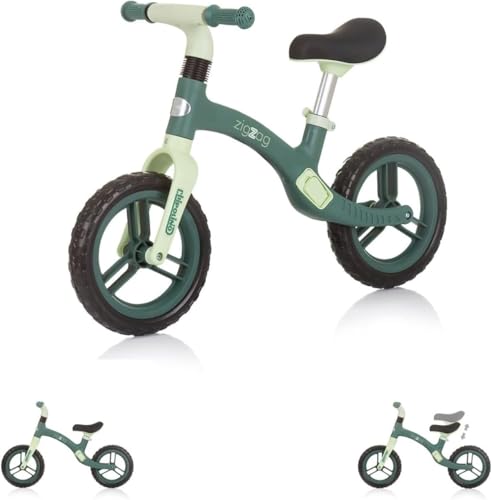 Chipolino Laufrad Zig Zag 12 Zoll, Sitz höhenverstellbar Eva-Reifen ab 3 Jahren, Farbe:grün Chipolino Laufrad Zig Zag 12 Zoll, Sitz höhenverstellbar Eva-Reifen ab 3 Jahren, Farbe:grün von Chipolino