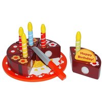 Diese Geburtstagstorte zum Schneiden mit Kerzen und Happy Birthday Schild lässt Kinderaugen leuchten. Tortenteller mit 6 Kuchenstücke, Kerzen und Schneidemesser. Diese Geburtstagstorte zum Schneiden mit Kerzen und Happy Birthday Schild lässt Kinderaugen leuchten. Tortenteller mit 6 Kuchenstücke, Kerzen und Schneidemesser. von Chr. Tanner GmbH