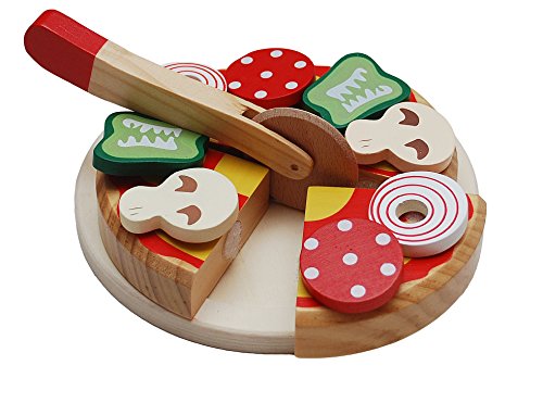 tanner DER KLEINE KAUFMANN TANNER Deco - Pizza zum Schneiden, aus Holz mit Pizzaschneider, Zubehör für Kaufmannsladen, lebensmittelechtes Design, 0927.9 tanner DER KLEINE KAUFMANN TANNER Deco - Pizza zum Schneiden, aus Holz mit Pizzaschneider, Zubehör für Kaufmannsladen, lebensmittelechtes Design, 0927.9 von Christian Tanner