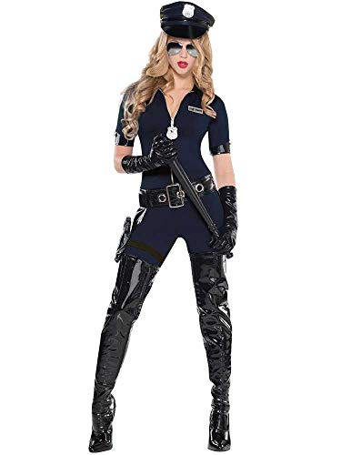 Christy's Damen-Kostüm Polizistin Uniform, Adult Small, 34/36 von amscan