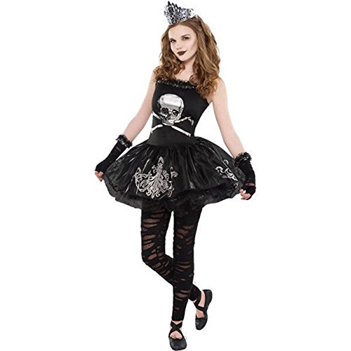 set high (PKT) (997048) Child Girls Zomberina Costume (12-14yr) von amscan