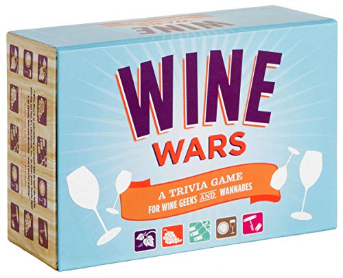 Wine Wars!: A Trivia Game for Wine Geeks and Wannabes von Chronicle Books Llc