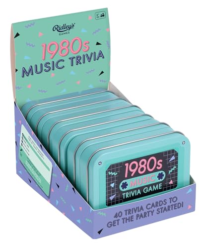 1980s Music Trivia Game CDU of 6 von Chronicle Books