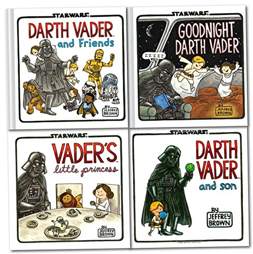 Darth Vader Collection 4 Books Set (Star Wars) (Darth Vader and Son, darth vader and friends, Goodnight Darth Vader, Vader Little Princess von Chronicle Books