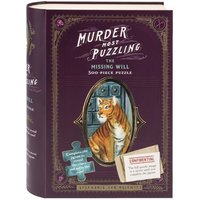 Murder Most Puzzling: The Missing Will 500-Piece Puzzle von Chronicle Books