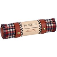 Pendleton Red Black Check Pattern Chess & Checkers von Chronicle Books