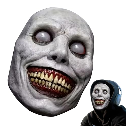 Halloween Maske, Halloween Masken für Erwachsene, Gruselige Cosplay Maske, Gruselige Halloween Maske, Halloween Dekoration Horror Böses Gesicht Party Cosplay Maske für Halloween Cosplay Party von Chuankefanxing